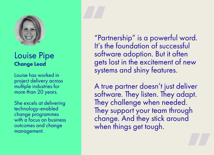 Choosing the right Software Vendor is a bit like a marriage